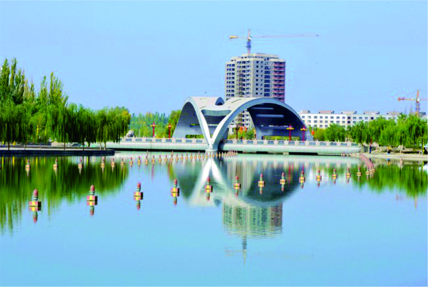 新疆阿克苏市景观桥